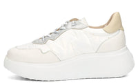Wonders White Wedge Sneaker A-3602
