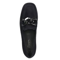 Sioux Suede Navy Loafer 705