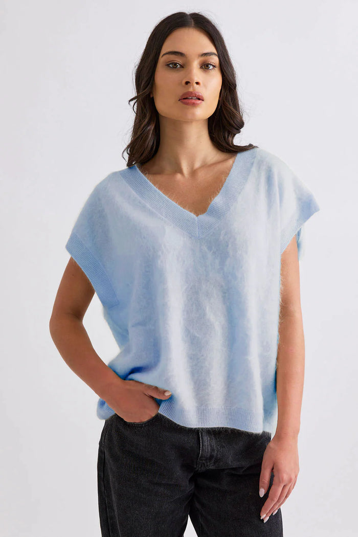 Mia Fratino Vest Gretta Mid Blue
