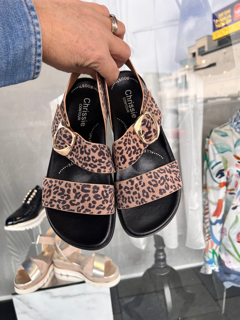 Chrissie Sandal Finland Leopard