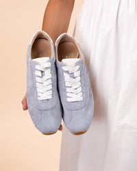 Eos Sneaker Suede Jas Light Blue
