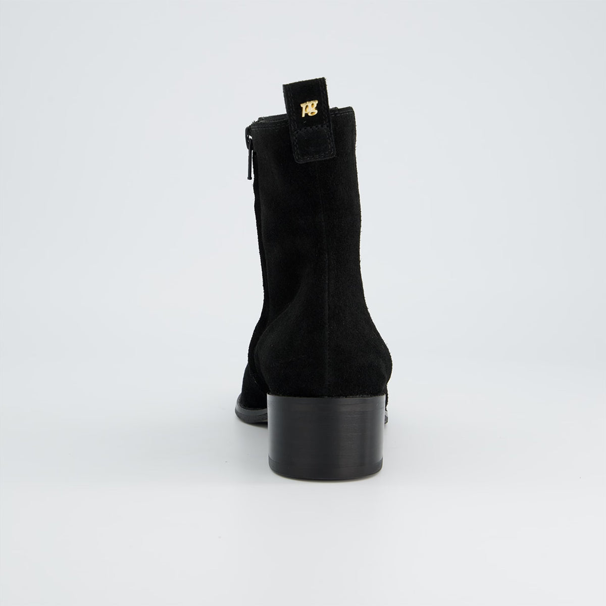 Paul Green Boot Black Suede  8271-020