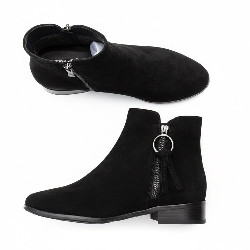 Chrissie Boot Suede Black Ember-FFF