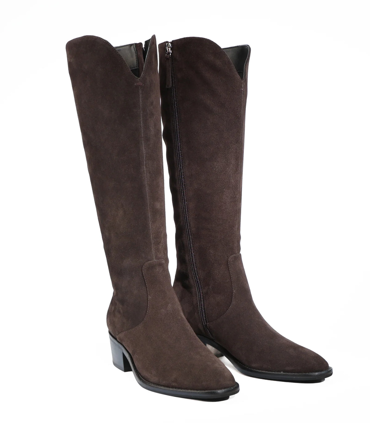 Eos Boot Long Ilana Mahogany Suede