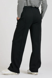 Est1971 Black Pant with Velvet Stripe