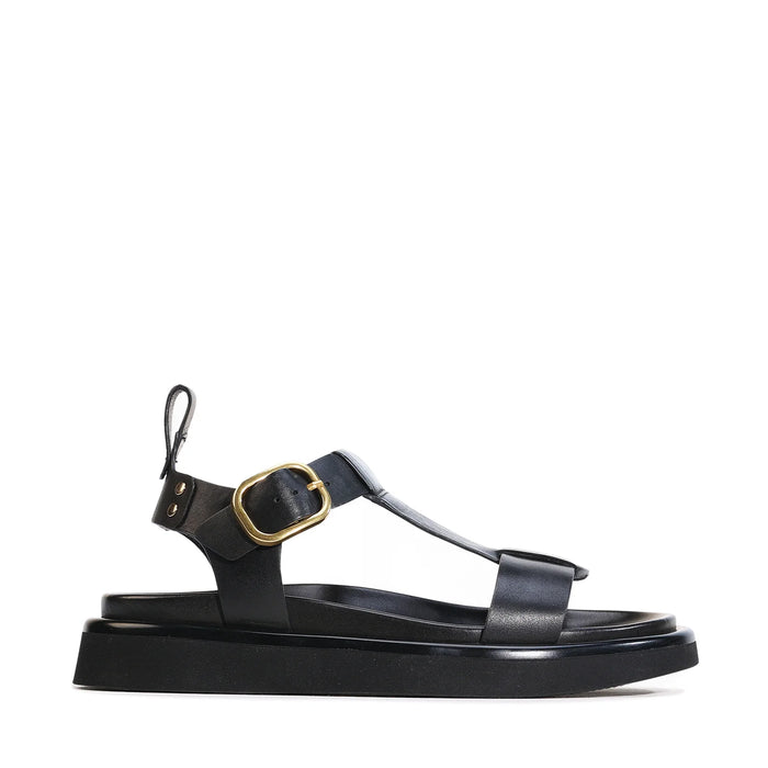 Eos Sandal Slaying Black