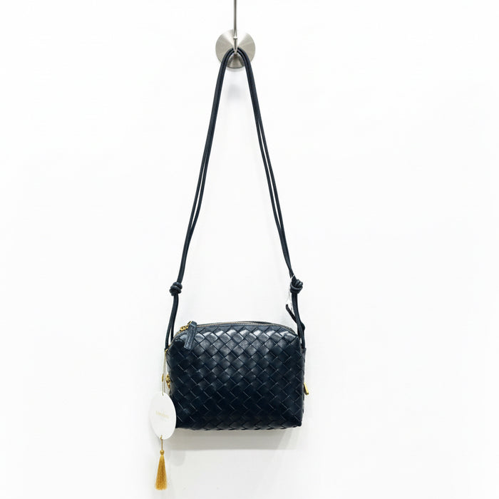 L’ora D’oro Bag Crossbody Crossweave Navy/Gold