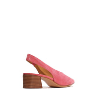 Eos Sling Back Hatti Suede Heeled Melon