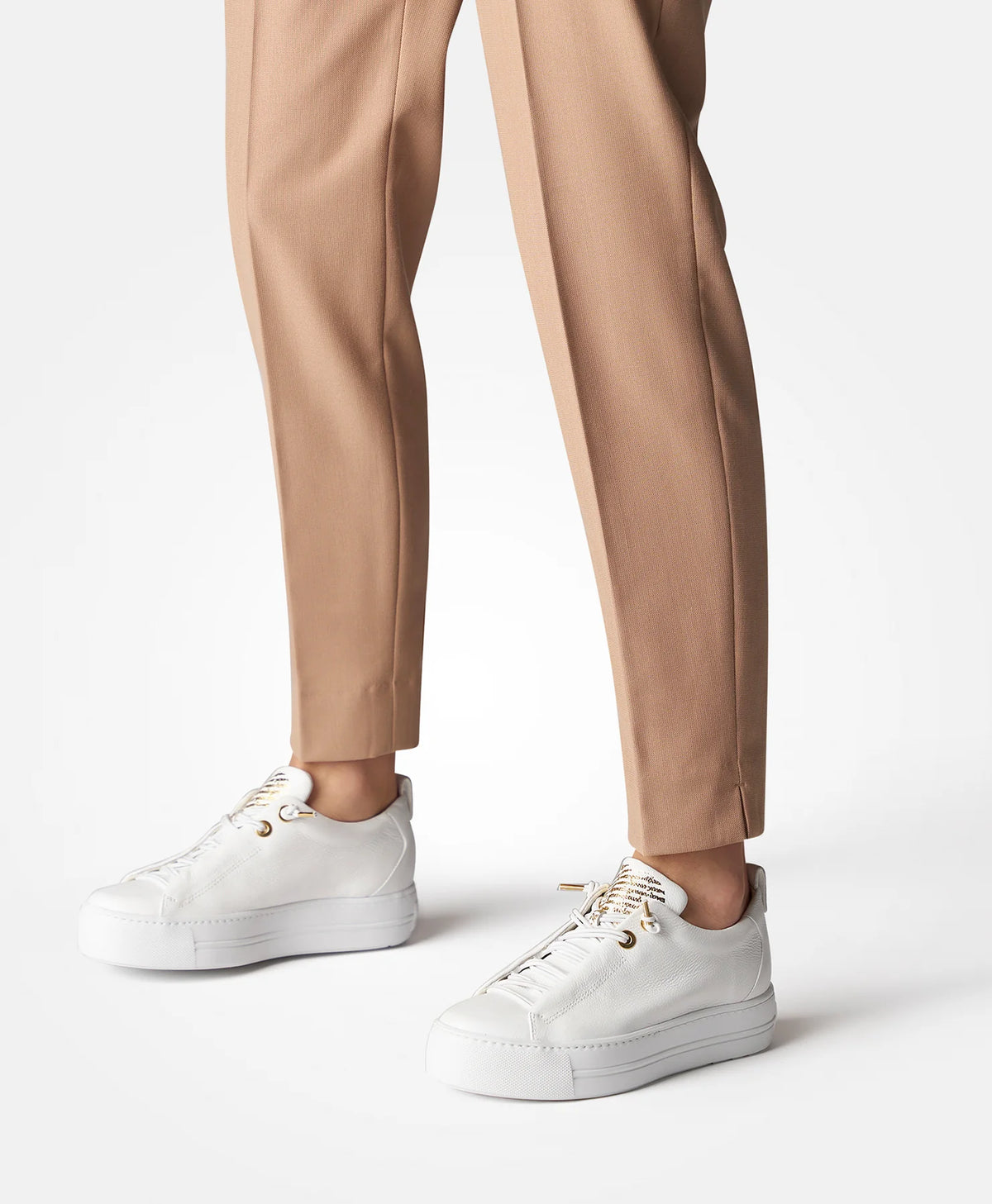Paul Green Sneaker White/Gold 5017-000