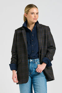 Shirty Blazer Iris Perfect Plaid