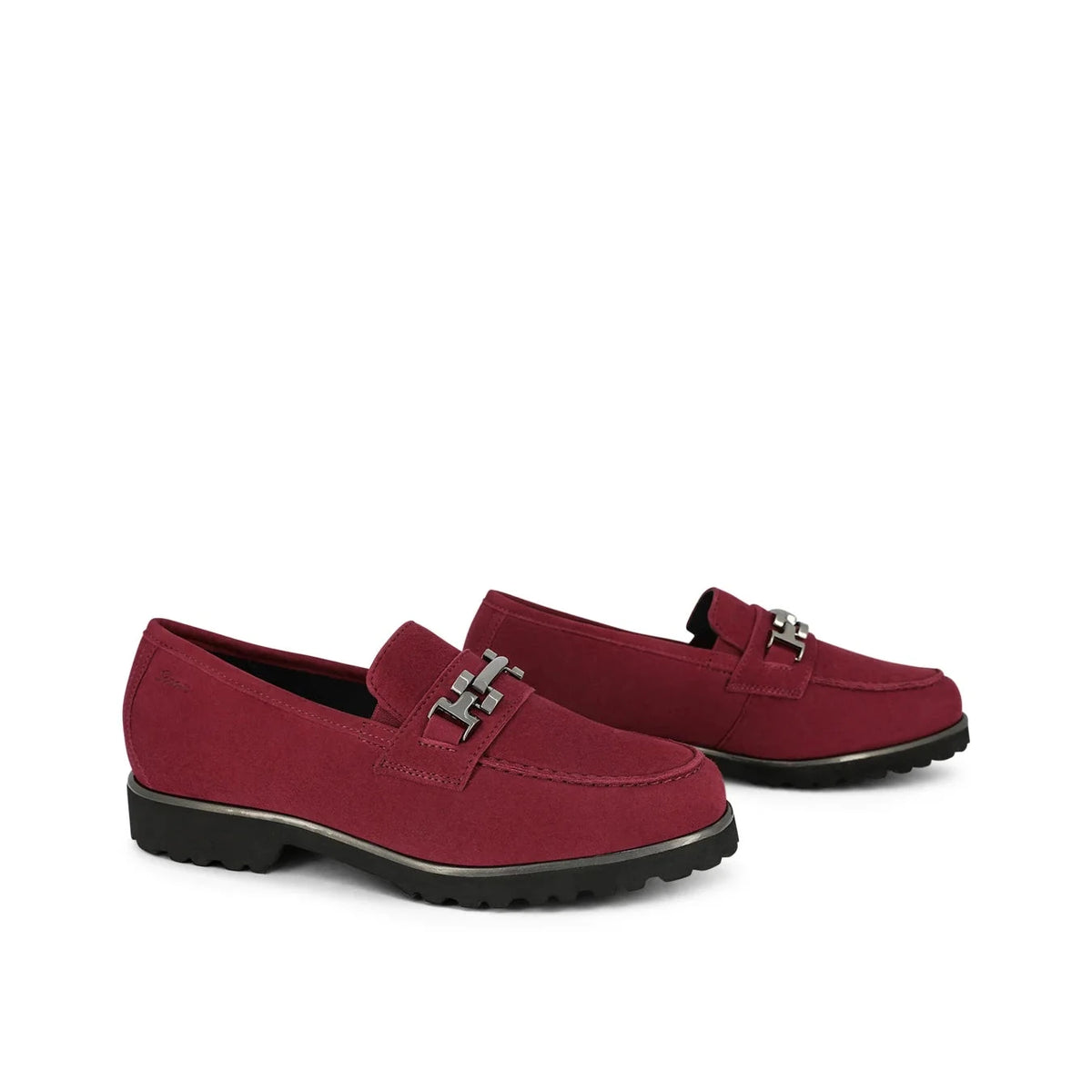 Sioux Shoes Loafer Dark Red Suede 752