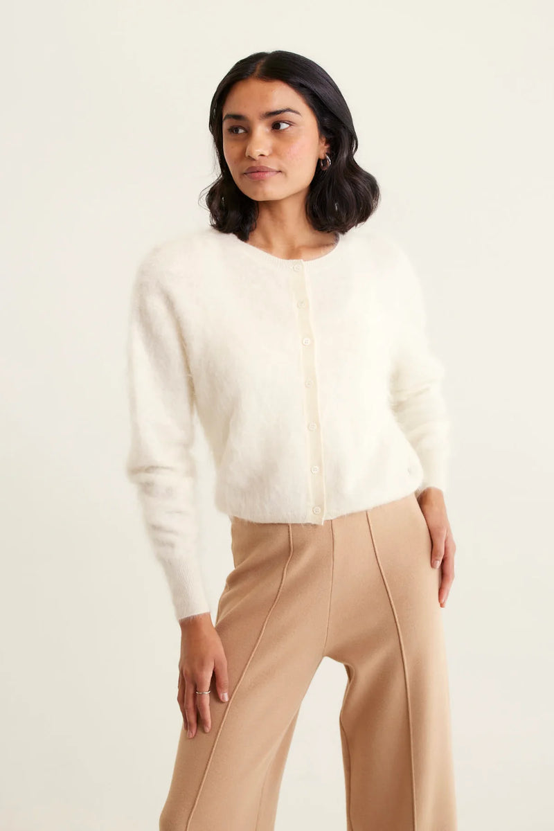 Alessandra Brushed Sydney Cardi Ivory 2.400T