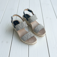 Piazza Grande Sandals Wedge Platform 6372