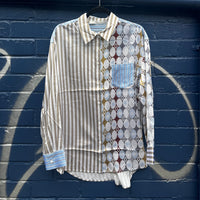 Herzen’s Angelegenheit Shirt Silk Roasted Cashew Multi 25253-6181