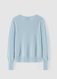 Aleger Jumper Classic Crew Whisper Blue N. 407