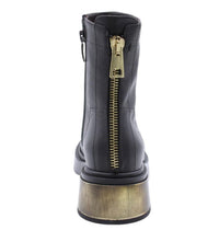 Laura Bellariva Gold Heel Boot