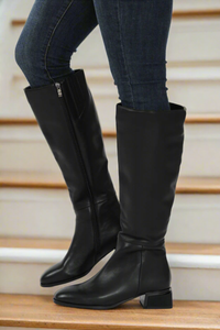 Alfie and Evie Hero-W Long Boot Black