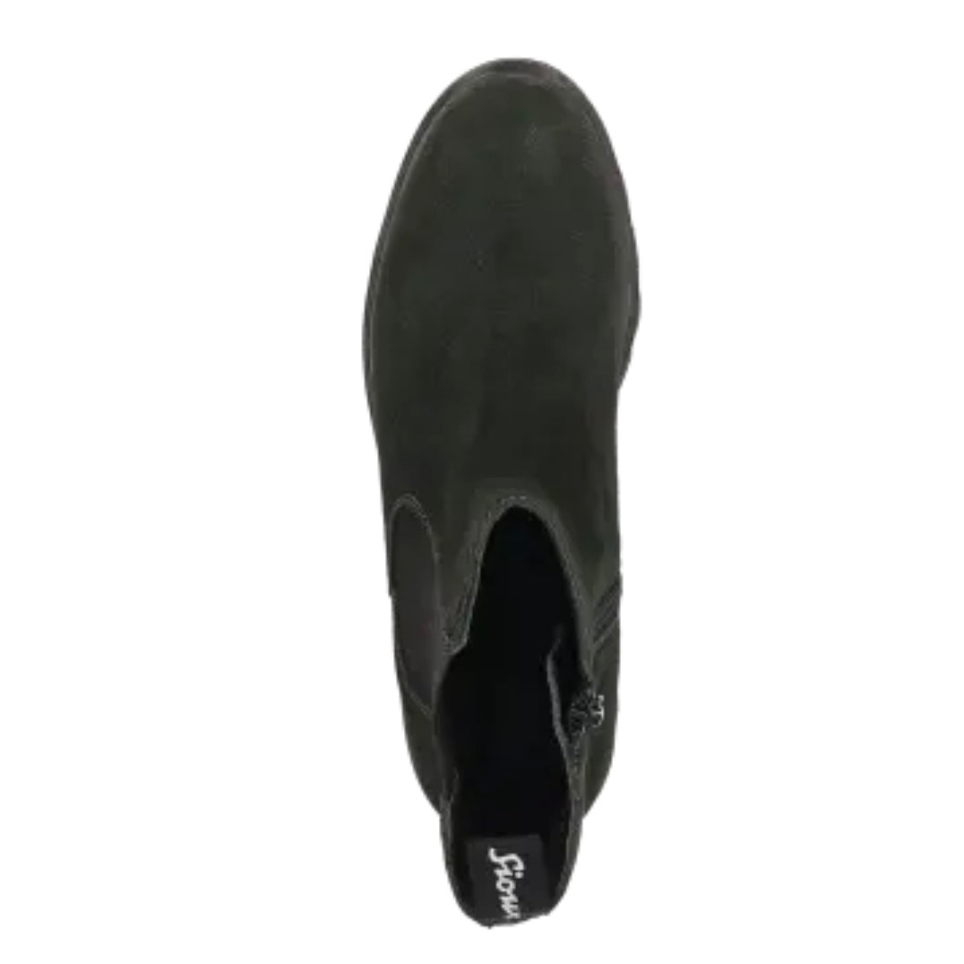 Sioux Suede Ankle Boot Military 729H