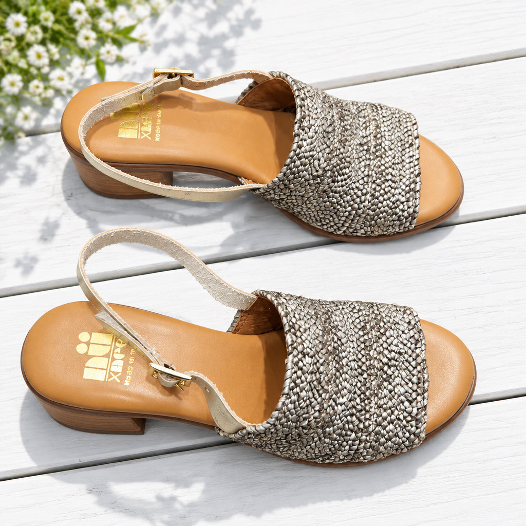Nu X Neo Romano Raffia Sandal 2732