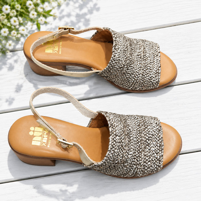 Nu X Neo Romano Raffia Sandal 2732