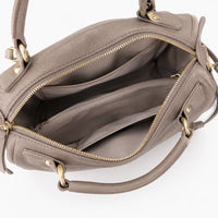 L’ora D'oro Bag Mushroom Leather Stella