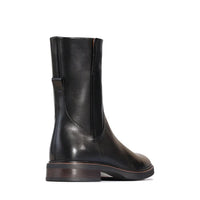 Eos Blanca Black Boot With Side Zip
