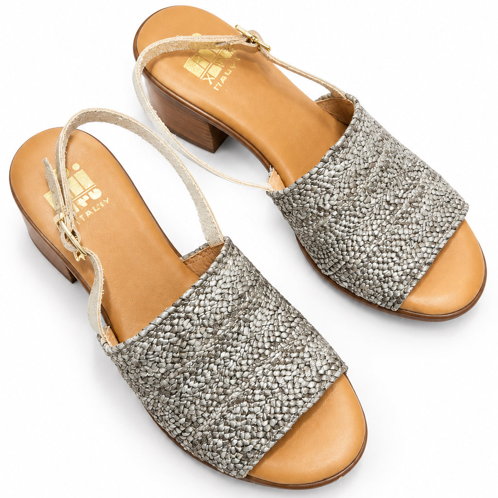 Nu X Neo Romano Raffia Sandal 2732