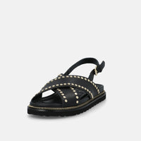 Elvio Zanon Sandal Cross Over Black