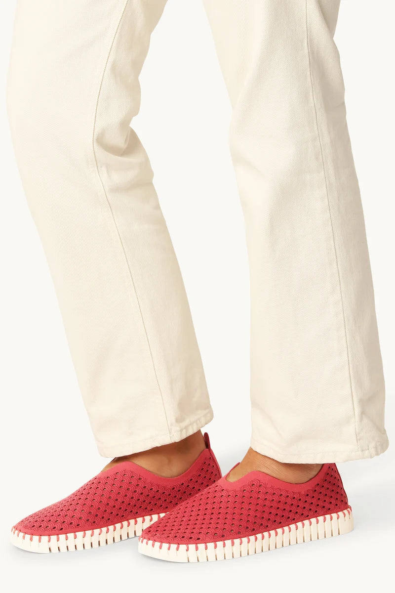 Ilse Jacobsen Shoes Tulip 3275 Baked Apple Pearled Ivory