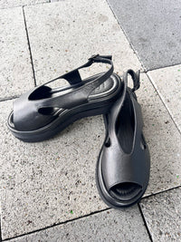 Sempre Di Sandal Platform Black 53004