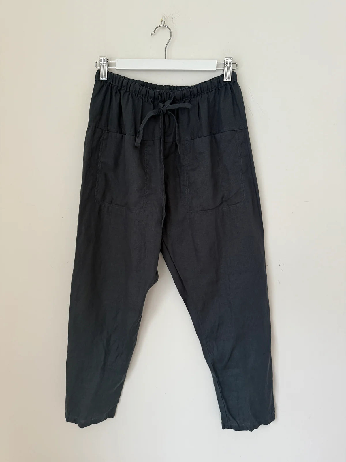 Frockk Pant Jessie Linen Charcoal