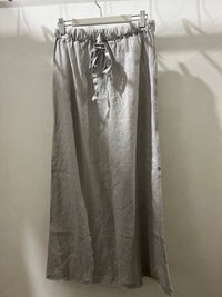 Frockk Skirt Anthea Linen Pewter