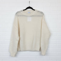Love From Italy Jumper Kid Mohair Crew Panna LVHH24225