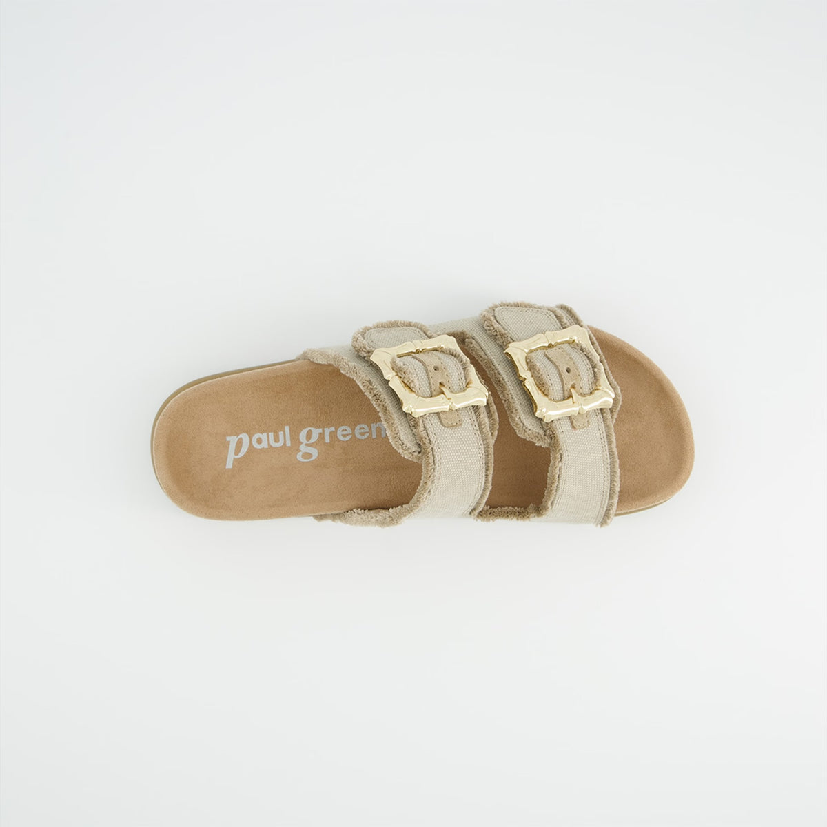 Paul Green Slide Beige Platform 6221-009
