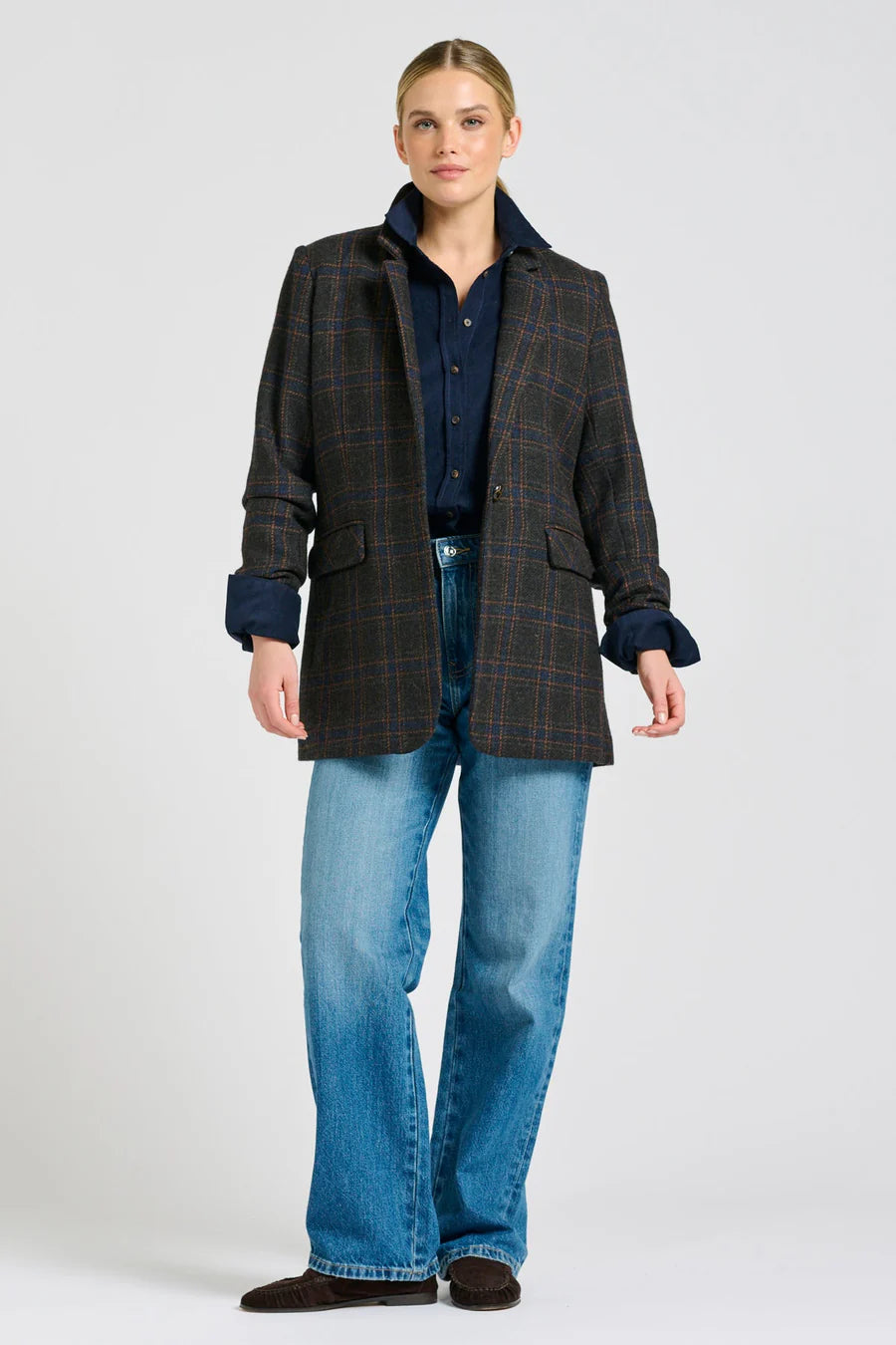 Shirty Blazer Iris Perfect Plaid