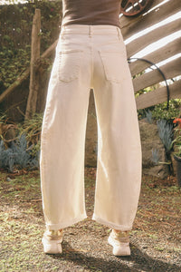Italian Star Jean Idaho Barrel  Ecru