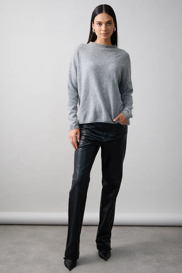Mia Fratino Sloane Mockneck Graphite 25006