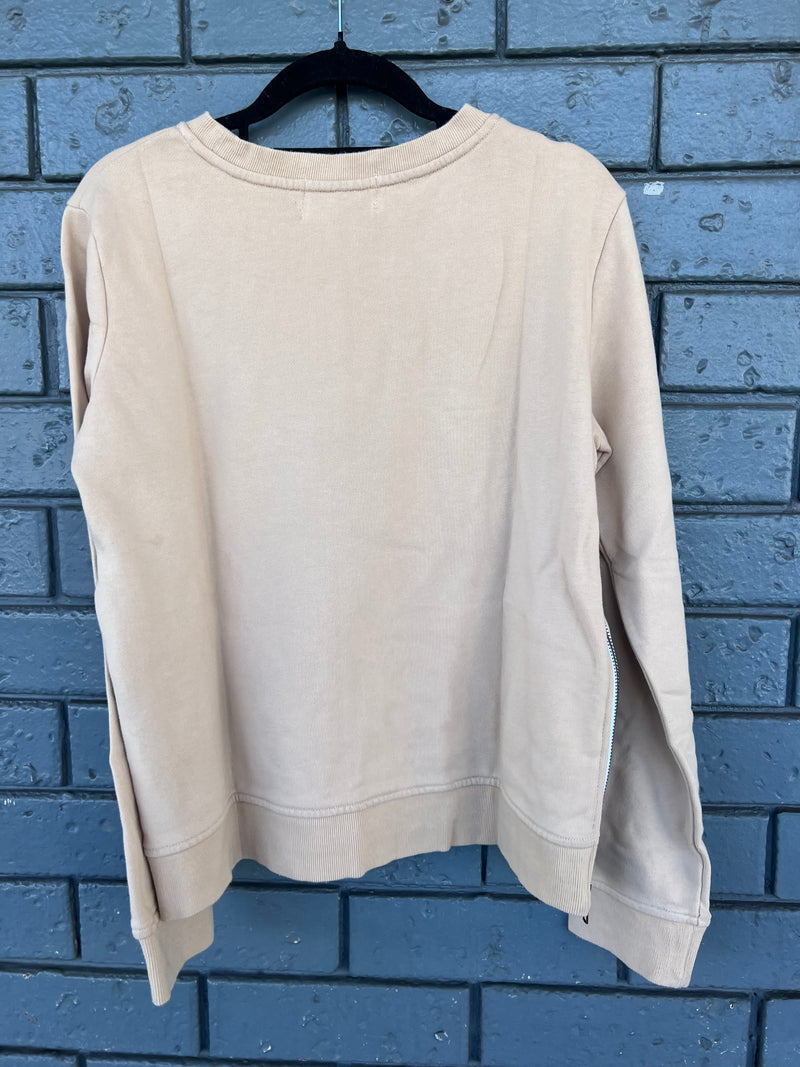 Sophie Moran Sweater Sequin Star Beige