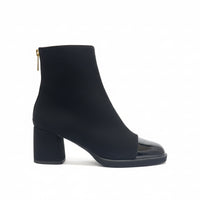 Luca Grossi Boot Black Suede / Patent CH1023