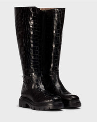 Wonders Boot Long Black 4304