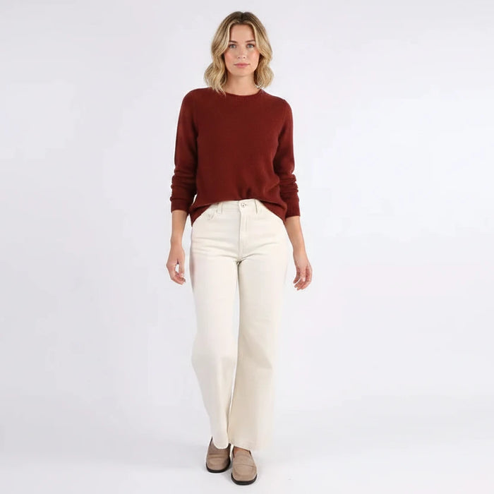 Mansted Knit Round Neck Zonora Spice