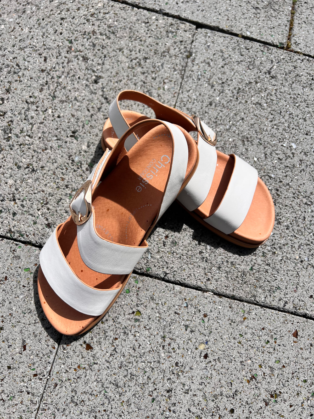 Chrissie Sandal Finland White