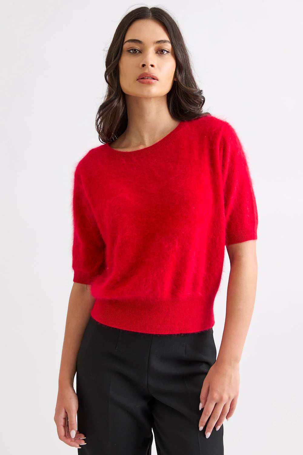 Mia Fratino Tee Birdie Scarlet 25393