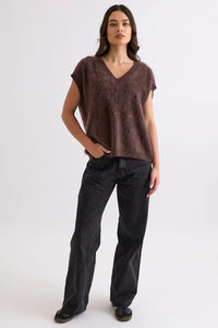 Mia Fratino Vest Gretta Dark Chocolate 26920