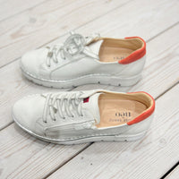 Jose Saenz Sneaker White/Coral JS-2001