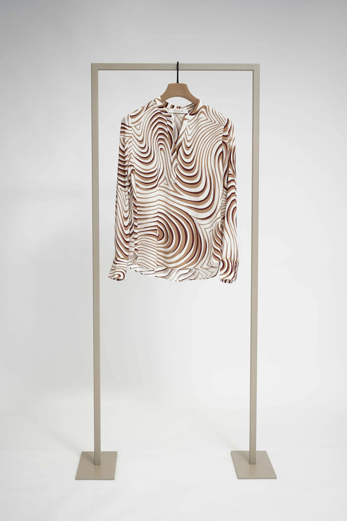 Herzen’s Shirt Tannin Rum Silk 6080