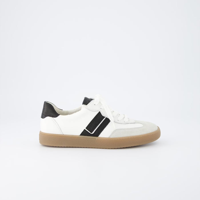Paul Green Sneaker Soft Suede Milk White 5437-027