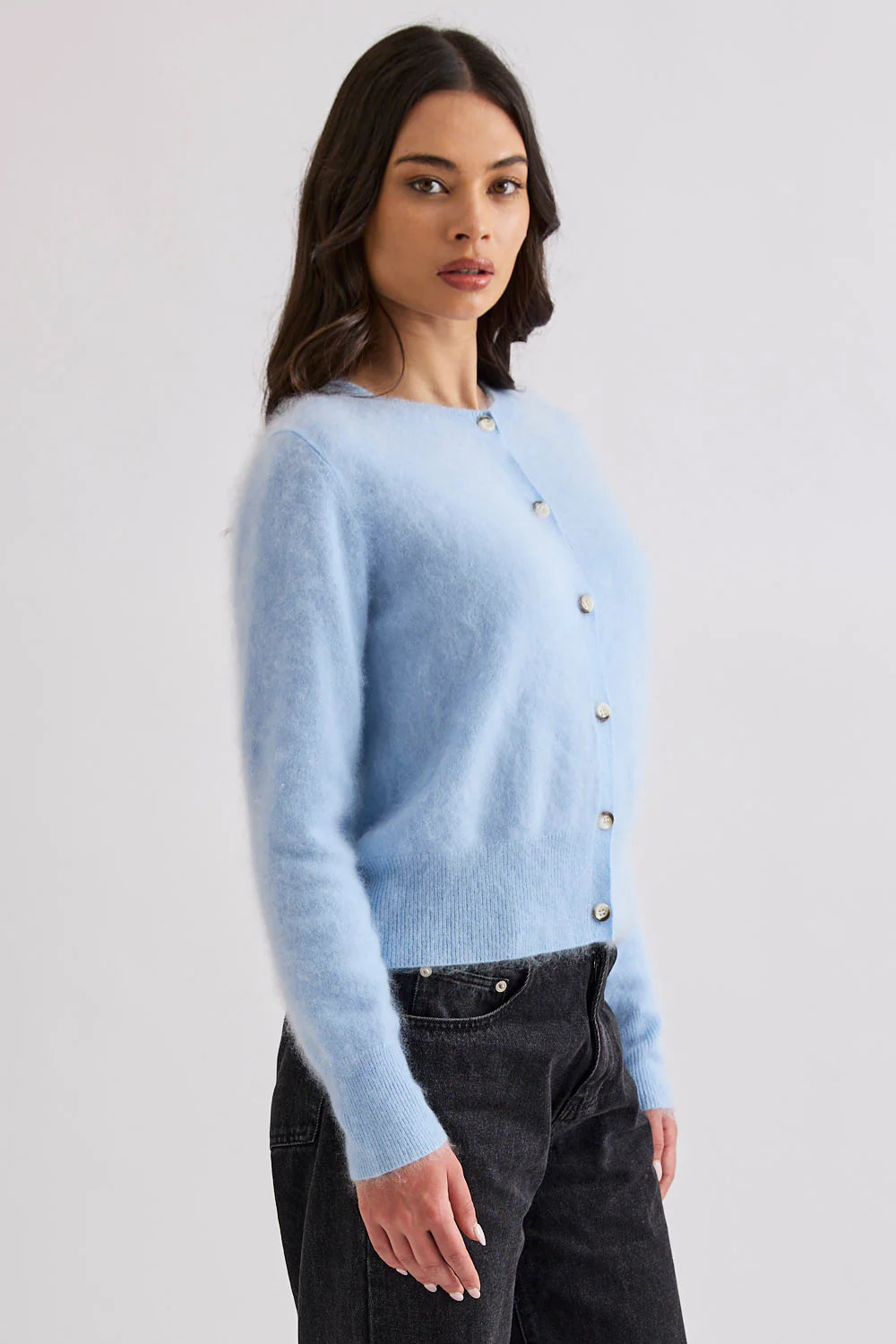 Mia Fratino Sierra Cardi Mid Blue 25902