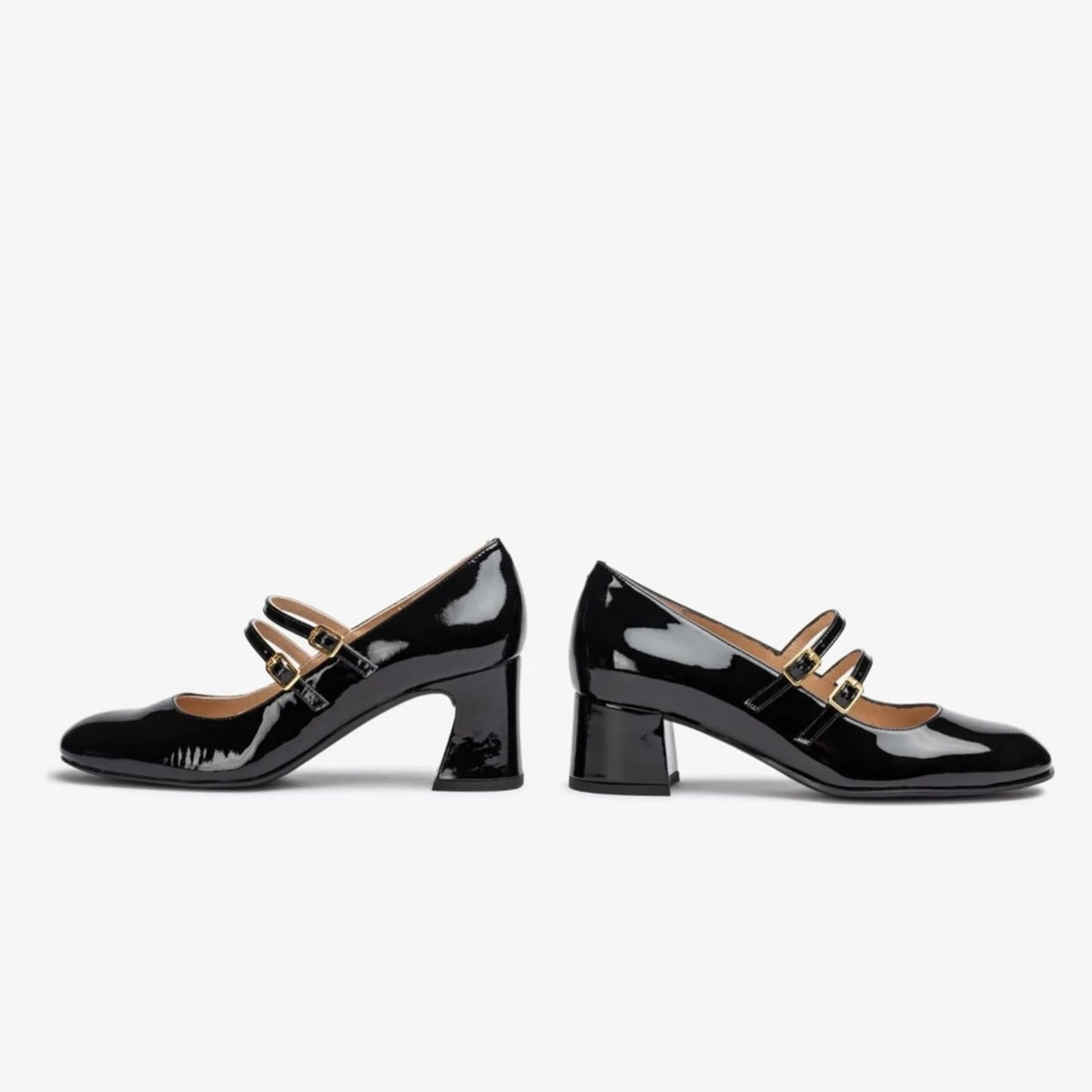Unisa Mount Shoe Black Patent