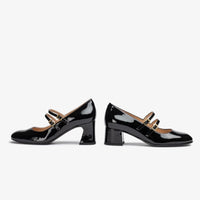 Unisa Mount Shoe Black Patent